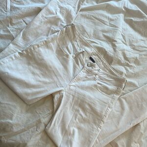 American Eagle White Denim Jeggings